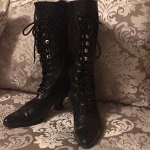 Victorian style boots